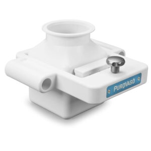 Uchwyt do pojemników PuroVaso 140/240 dla przemysłu farmaceutycznego, spożywczego i kosmetycznego