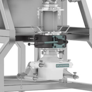 Adapter do stelaża do uchwytów i pojemników PuroVaso 140, dla przemysłu farmaceutycznego, spożywczego i kosmetycznego