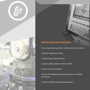 Pomiar cząstek powietrza