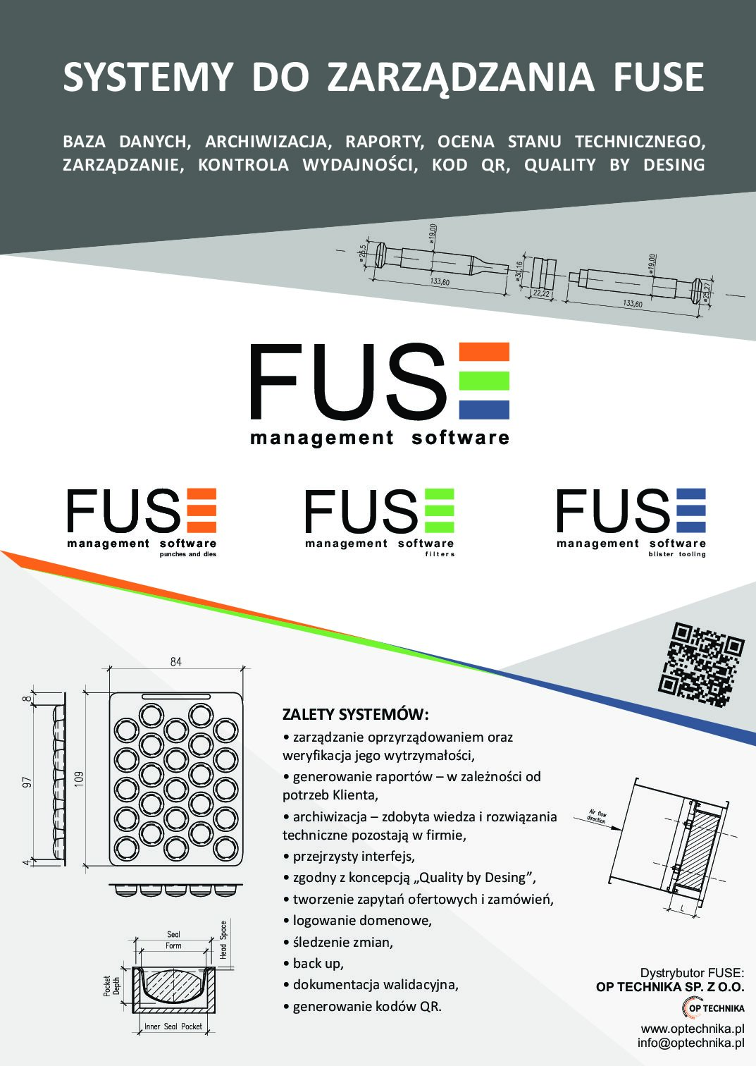 System do zarządzania blistrami